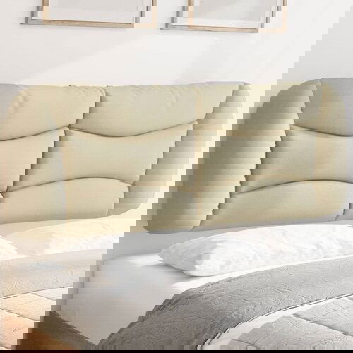  The Living Store Vzglavna stranica krem 140 cm blago - Vzglavna Stranica, (21442610) Slike