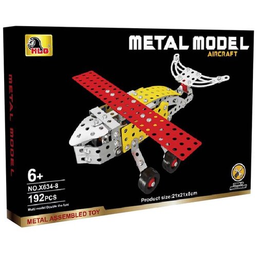  Metalni set za gradnju avion, 192 dijela Slike
