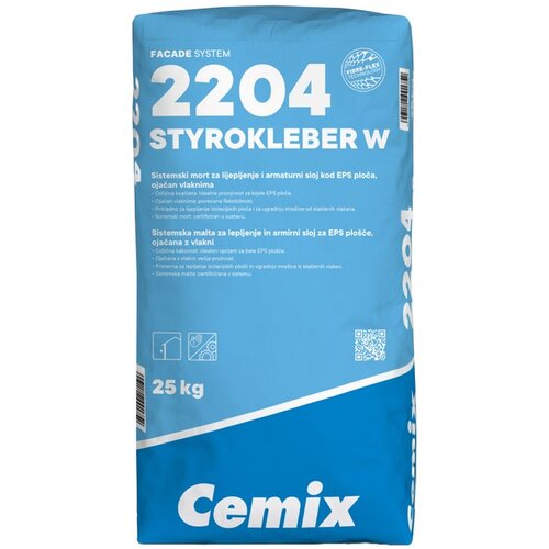 Cemix Ljepilo za fasadu 2204 Styrokleber W 25 kg Cijene