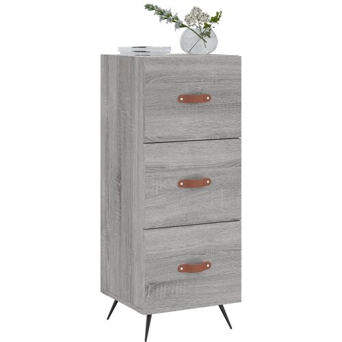  Komoda boja hrasta sonome 34,5x34x90 cm od konstruiranog drva Slike