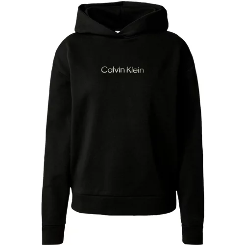 Calvin Klein Sweater majica 'HERO' kameno siva / crna