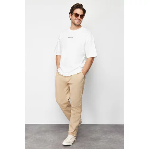 Trendyol Men's Limited Edition Mink Regular Fit Chino Trousers
