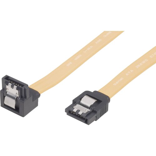 Renkforce trdi disk priključni kabel [1x 7-polni ženski konektor SATA - 1x 7-polni ženski konektor SATA] 0.50 m rumena, (20416537) Cene