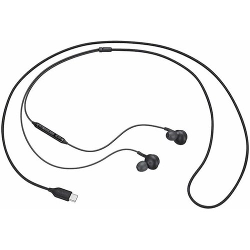 Samsung EO-IC100BB AKG stereo slu&amp;scaron;alke USB-C črne Slike