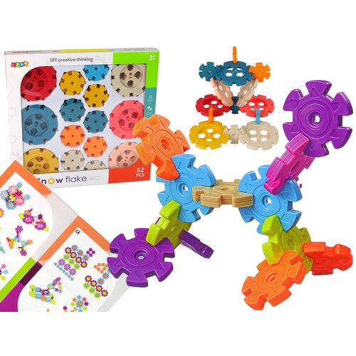  Snowflake Construction Blocks 52 Elements Cene