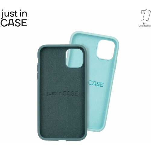 Just In Case 2u1 extra case mix plus paket zeleni za iphone 11 Slike