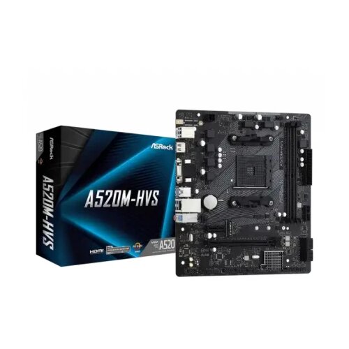 AsRock matična ploča A520M-HVS VGA/HDMI/M.2 Cene