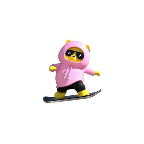  Auto igračka JWD Snowboard Teddy roze Cene