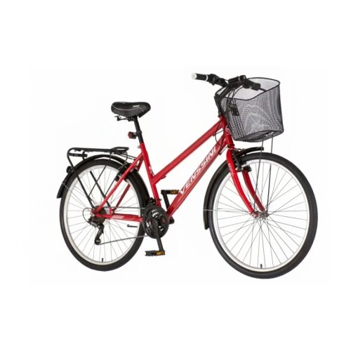 Venssini bicikl roma 26&amp;quot; crveno beli Slike