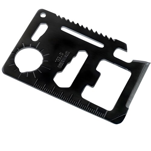 Multifunkcionalna kartica multitool - Crna KP41040 Slike