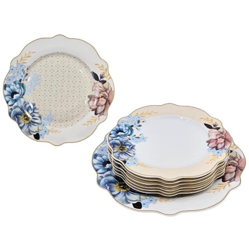 Iris set za tortu, porcelan, 7/1 Cene