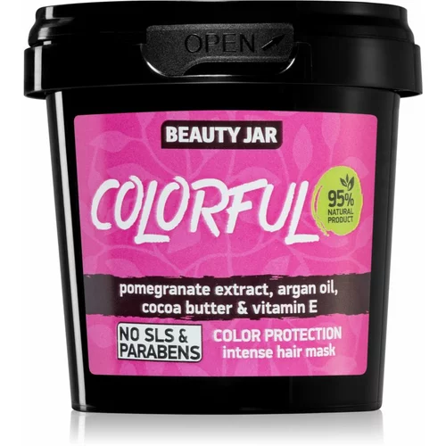 Beauty Jar Colorful negovalna maska za barvane lase 150 g