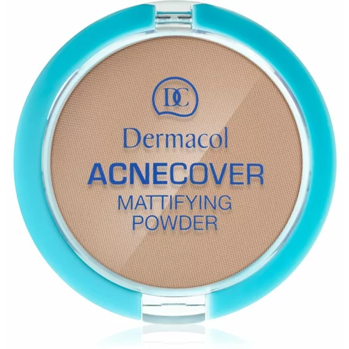 Dermacol Acnecover puder za problematično kožo z mat učinkom 11 g odtenek Sand