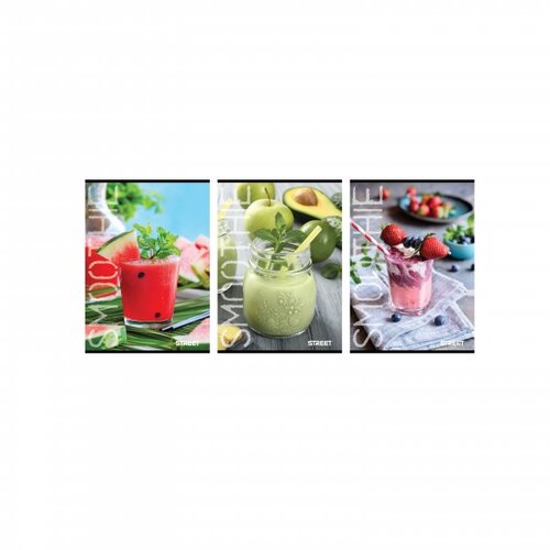 STREET Zvezek Smoothie A4 mali karo Slike