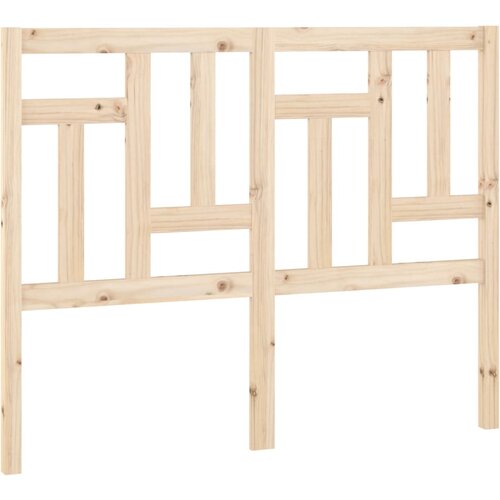 Maison Chic posteljno vzglavje - vzglavna omarica - nočna omarica 205,5x4x100 cm trdna borovina, (21704717) Slike