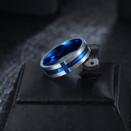  Prstan ONE LINE RING MODRI Cene