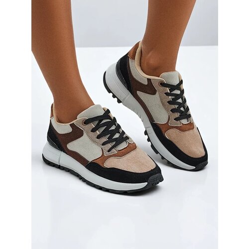 Resti Women's sports sneakers made of eco-suede Abo Cene