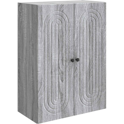  Ormar za montažu na zid Siva Sonoma 66 x 34,5 x 90 cm Cene