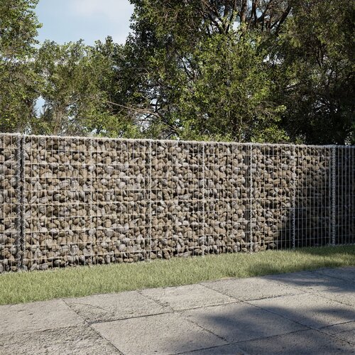 vidaXL Gabionska košara s poklopcem 300x100x100 cm pocinčano željezo Cijene