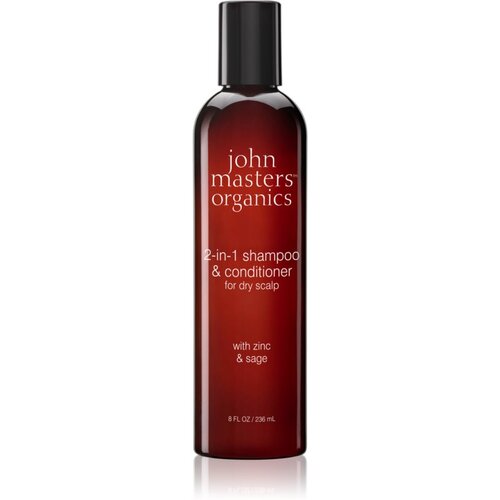 John Masters Organics Zinc & Sage 2-in-1 Shampoo & Conditioner šampon i regenerator 2 u 1 Cijene