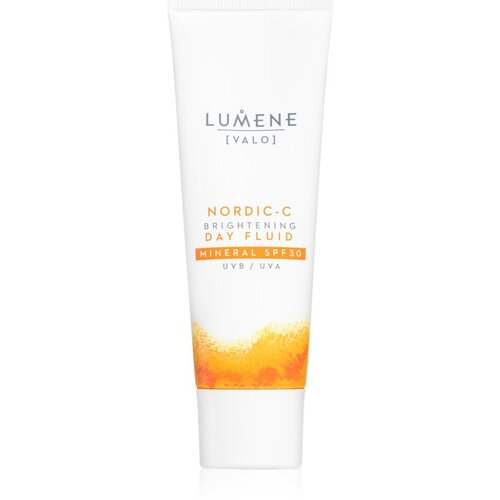 Lumene VALO Nordic-C mineralni fluid za sončenje za obraz SPF 30 50 ml Slike