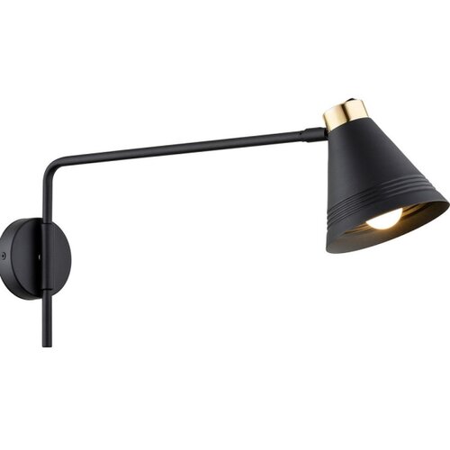  Argon 8009 - Zidna lampa AVALONE 1xE27/15W/230V 57 cm crna/zlatna Slike