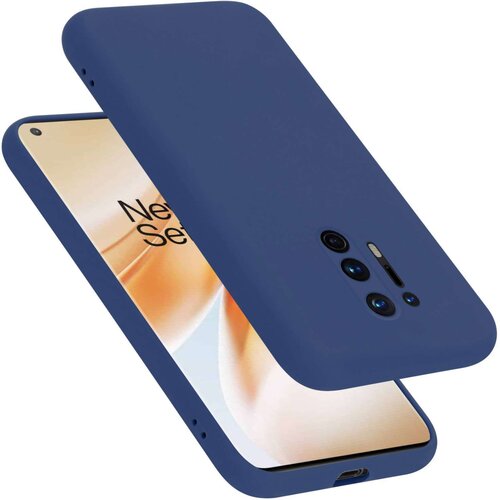 Cadorabo Ohišje je združljivo z OnePlus 8 PRO in tekoča modra - Zaščitni ovitek iz prožnega silikona TPU, (20860361) Cene