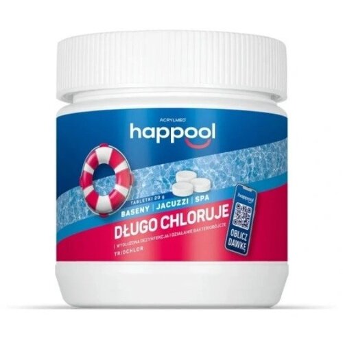 ACRYLMED TRIOCHLOR Slow-release chlorine tablets, 20 g /0,4 kg Slike