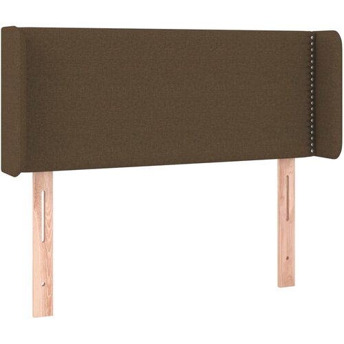 Maison Chic vzglavna omarica - nočna omarica - posteljna omarica z u&amp;scaron;esi temno rjavo 103x16x78/88 cm blago, (21711033) Slike