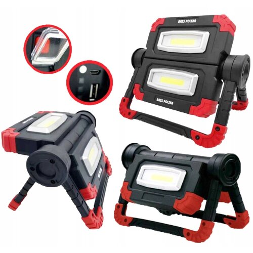  Prijenosni punjivi konstrukcijski dupli LED COB reflektor 40W 7000mAh USB Cijene