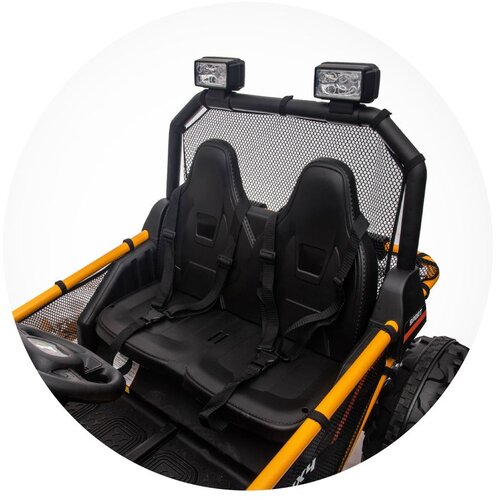 Chipolino Auto na akumulator za dvoje djece Buggy EXPLORER yellow Slike