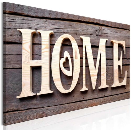  Slika - Wooden Home (1 Part) Narrow 120x40 Slike