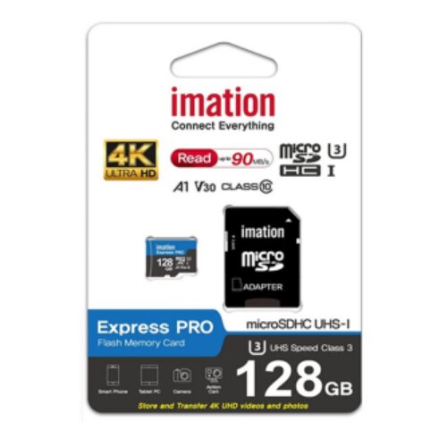 IMATION microSD 128GB U1 Class10 + adapter Slike