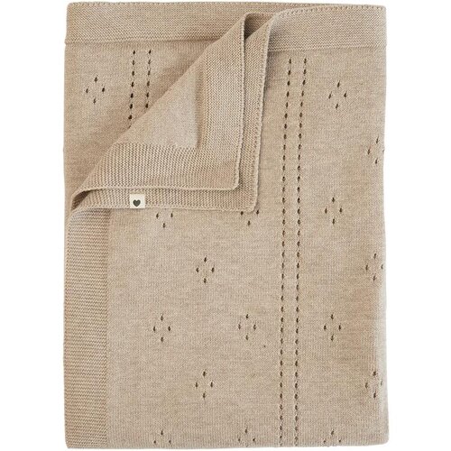 Bibs pletena odejica pointelle vanilla 70x100 Cene