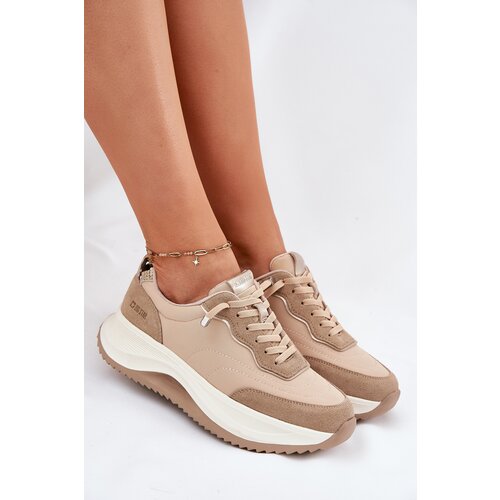Big Star Women Suede Sneakers On Platform Slike