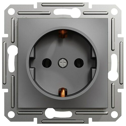 Schneider Electric Asfora Utičnica (Antracit, Plastika, bez okvira) Cijene