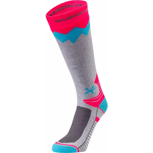 Klimatex TOLI Dječje čarape za skijanje, siva, veličina