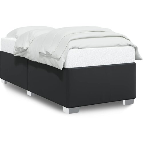 VidaXL Okvir za krevet crni 90x200 cm od umjetne kože Slike