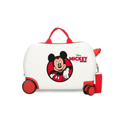 Disney Mickey ABS Kofer za decu 45 cm - Bela ( 47.710.47 ) Slike