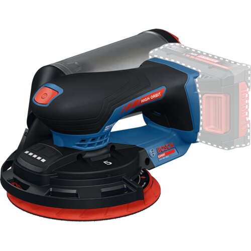 Bosch EXEX18V-150-5 (solo, l-boxx) akumulatorska ekscentar brusilica expert 0601372900 Slike