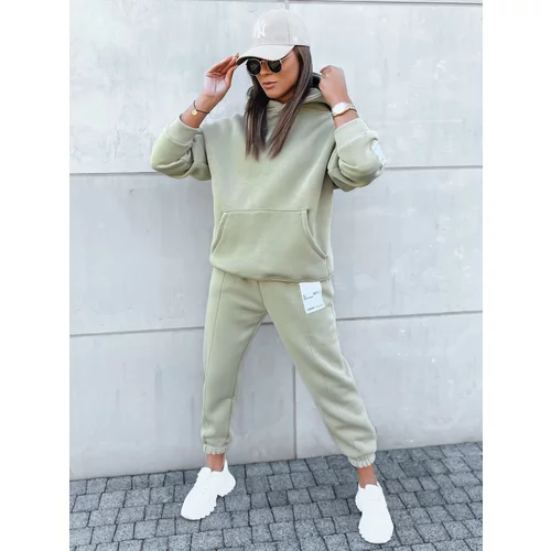 DStreet CHIC COUTURIER ladies tracksuit dark green