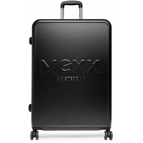 Mexx Velik trdi kovček -L-034-05 BLACK Črna