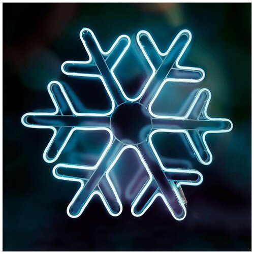 Home Dekorativna rasvjeta, LED neonska figura, pahuljica - NEON 2 Slike