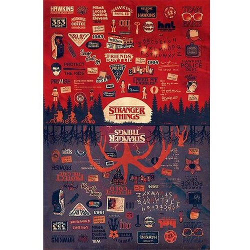 Pyramid International Pyramid Stranger Things (the Upside Down) Maxi Plakat Cene