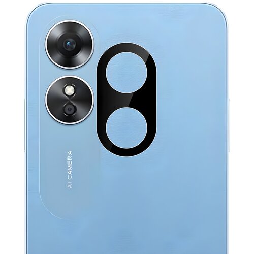 Techsuit zaščitno steklo na kamero za Oppo A17 - Črna Cene