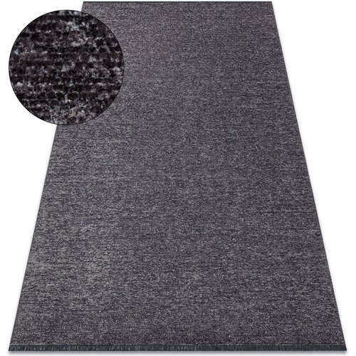 RugsX Preproge Preproga FLORENCE 24021 Enobarvna, glamur, ravno t 135x190 cm Črna Cene