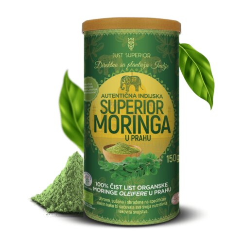 Just Superior Organski moringa prah, 150 g Slike