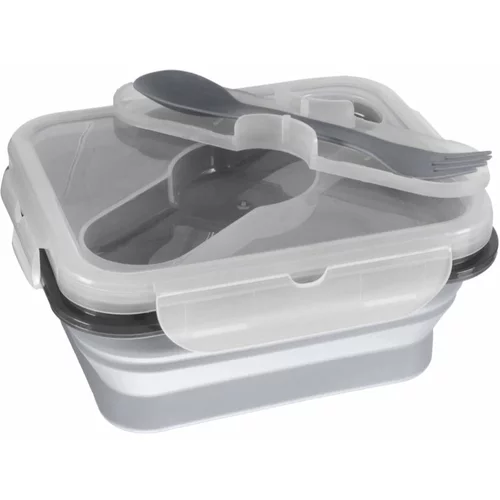 Zopa Silicone Lunch Box komplet pribora za jelo Dove Grey 1 kom
