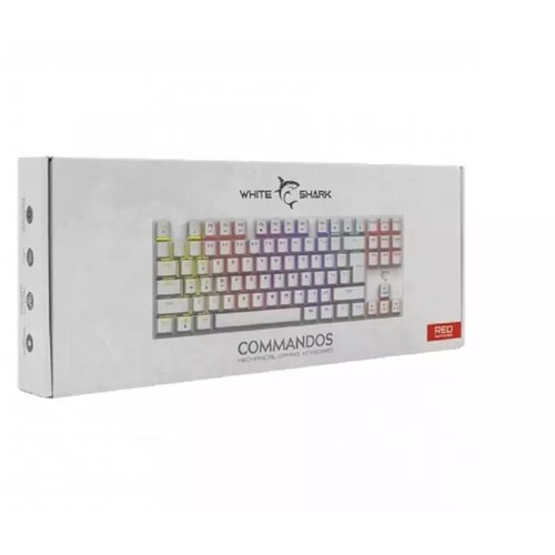White Shark GK 2106 US, Commandos tastatura, bela Cene