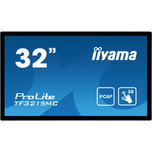 Iiyama Monitor LED TF3215MC-B2 Open Frame PCAP 30 point touch 31.5" AMVA 1920x1080 16:98 500cd 3000:1 8ms projective capacitive landscape, Cene